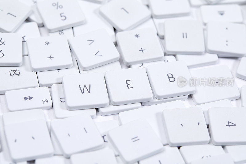 Word WEB就像键盘字母一样躺在键盘字母的海洋里